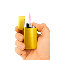 Personalisierbares Feuerzeug mit Gravur & farbiger Flamme | Geschenkidee