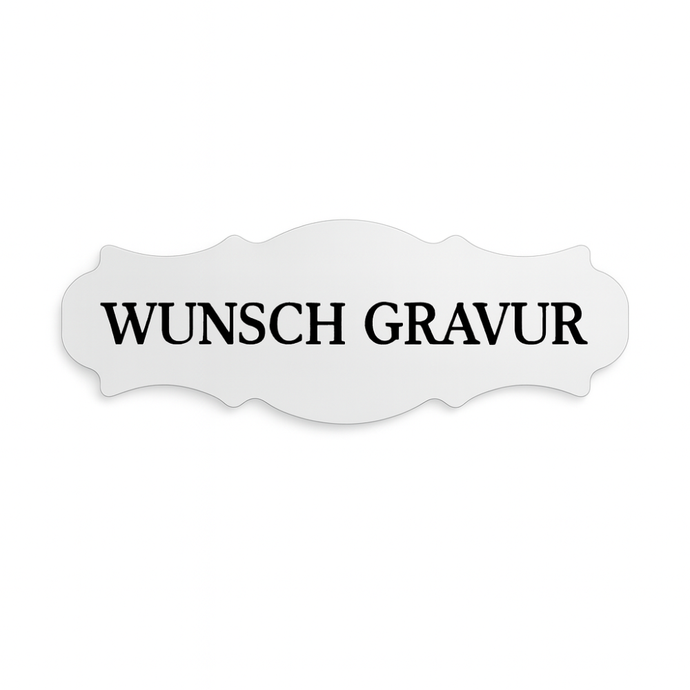 Dekoratives Namensschild 70×26 mm – personalisiert & selbstklebend