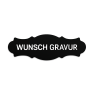 Dekoratives Namensschild 70×26 mm – personalisiert & selbstklebend