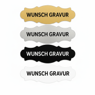 Namensschild 140×55 mm – personalisiert & selbstklebend