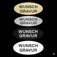 Namensschild 70×26 mm – personalisiert & selbstklebend