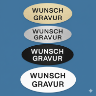 Namensschild 70×26 mm – personalisiert & selbstklebend