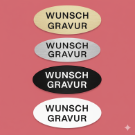 Namensschild 70×26 mm – personalisiert & selbstklebend