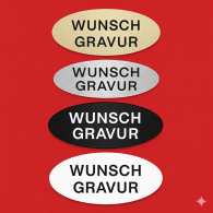 Namensschild 70×26 mm – personalisiert & selbstklebend