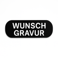 Namensschild mit Gravur – Türschild, Klingelschild & Briefkastenschild – selbstklebend
