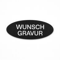 Namensschild mit Gravur – Türschild, Klingelschild & Briefkastenschild – selbstklebend
